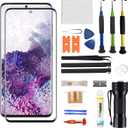 for Samsung Galaxy S20 Plus Screen Replacement,Replacement Screen for Galaxy S20 Plus Series 6.7 inch,Glass Replacement Kit with Repair Tools,Waterproof Adhesive(NO OLED & Touch Digitizer)