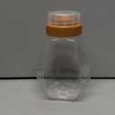 Layhit 20 Pieces 32 oz Plastic Honey Jars Clear Plastic Honey Bottles with Lids Container Dispenser with Flip Lid Empty Squeeze Bottle for Easy Storing and Dispensing (Modern)