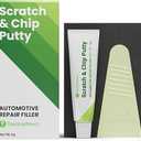 TouchUpDirect Scratch & Chip Putty - Ready-Mixed 5g Automotive Body Filler Kit for Deep Scratches & Gouges, Complete Chip Repair Kit with Spreader & Sandpaper - No Mixing Required