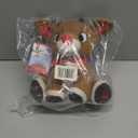 KIDS PREFERRED Santa Claus Rudolph The Red-Nosed Reindeer Musical Stuffed Animal, Baby's First Christmas Plush, 8 Inches