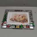 LARAINE Picture Photo Frame 5x7 Metal 2025 Christmas High Definition Display Pictures for Tabletop Home Decorative Holiday Gift (Gnome (2025))