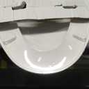 Elongated Toilet Seat, 18.5 Soft/Slow Close Oval (Oblong) Toilet Seat for Elongated Toilets, No-Slam Quiet-Close Lid, Easy-to-Install & Clean, Durable Never-Loosen White Plastic Seat