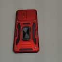 for Samsung Galaxy S20 Case with Screen Protector,Built-in Slide Camera Cover+360Kickstand Ring for S23+Plus Case Shockproof Anti-Scratch Military-Grade Drop Heavy Duty Protection Red
