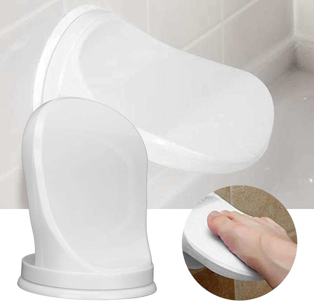 Shower Foot Rest, Shower Step, Shaving Leg Aid Foot Pedal Step with Suction Cup for Bathroom Toilet