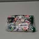 Kanu Surf Girls' Karlie Flounce Bikini Beach Sport 2 Piece Swimsuit (10, Tropical Dance Black)