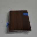 KESYOO 4 PCS Medal Wooden Base Stand Holder Competition LED Showcase Badge Award Display Board Wood Blank Plaque (Coffee)