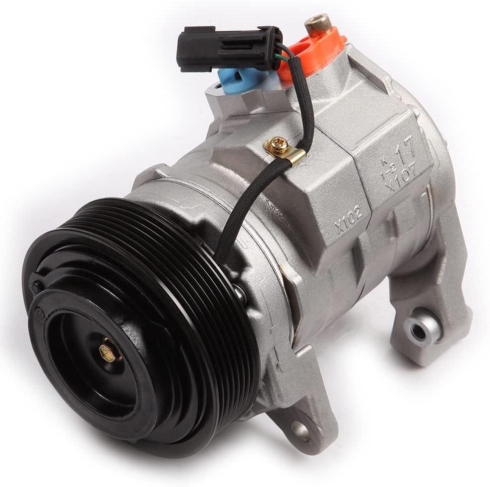 ECCPP AC Compressor for Dodge for Ram 1500 2500 3500 5.7L 2003-2008 A/C Compressor with Clutch