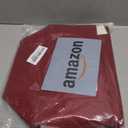 ZTUJO Purse Organizer Insert For Handbags, Silky Bag Organizer With 2 Zippers For Speedy Neverful Tote and More (Red, Large)