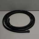 Room Divider Curtain Ceiling Curtain Track Set for Blackout and Privacy (Black Curtain + Black Track) 106" W x 96" L -1 Piece