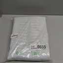 NICETOWN Blackout Curtain Liners for Sheer Curtains, Cold Heat Light Noise Blocking Liners with Rings: Easy to Open and Closed, Thermal Liners for 84 inches Long Curtains, 1 Pair, 50" x 80" Per Panel (Platinum White)