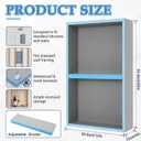 Sintuff 12" x 20" Shower Niche Insert Tile Ready, 12" x 20" x 3.5"