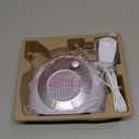 Homedics SoundSleep White Noise Machine, Silver, Small Travel Size with 6 Relaxing Nature Sounds, Portable Therapy for Home, Office, Nursery, Auto-Off Timer