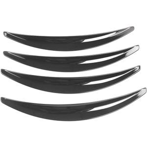 4 PCS/Set Wheel Fender Flares ABS Carbon Fiber Black Gloss Black Mud Flaps Compatible with Tesla Model 3 20172022, Fender Flares Wheel or, Gloss Black