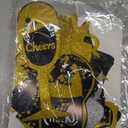 30 Pieces Black Golden Photo Booth Props for Birthday Wedding New Year Party,Mix of Hats, Mask, Lipstick, Tie, Crowns and More Funny Selfie Props