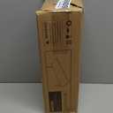 WOPITUES Wood Floating Shelves Set of 6, Shelves for Wall Decor, Farmhouse Shelf for Bedroom, Bathroom Storage Shelves, Book Shelves for Living Room - Rustic Brown (16.5 Inch)