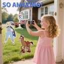 Toy Inspired Story Themed Happy Birthday Yard Signs, 7PCS Birthday Party Supplies Set with Stakes, Outdoor Lawn Party Decor for Unforgettable Celebrations Outdoor Yard Decorations Garden Party