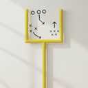 Pangda 31 Pcs Football Party Decorations Kit Football Goal Wall Decor Include 9 Pearl Cotton Tube 21 Tactical Stickers 1 Traceless Tape for Room Decor Sports Game Day Sport Theme Party Decorations