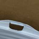 Arm & Hammer Rimmed Cat Litter Box with High Sides and Microban, Made in USA