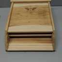 BIGBATBOX Wooden Outdoor Bat House Kit - Clean Your Backyard from Mosquitoes 