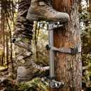 Climbing Sticks for Hunting,17.5" Lightweight Aluminum Non-Slip Climbing Sticks,Stackable and Bundled for Easy Portability,Suitable for Tree Stands,Branch Pruning,and Climbing Training