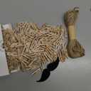 Mr. Pen- Wooden Clothes Pins for Craft, Natural Wood, 200 pcs, 1 Inch, Mini Clothes Pins for Hanging Pictures, Small Clothes Pins Wood, Clothing Pins, Mini Clothespins for Photos, Small Clothes Pin