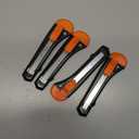 Tifical Retractable Utility Knife, 4 Pack Box Cutters with 18mm Snap-Off Blade for Paper, Plastic, Cardboard