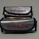 Tenergy 2 Pack, Fire Retardant Lipo Bags, Battery Bags for Charging and Storage, 7.3x3x2.4 inches Each