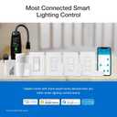 Lutron Diva Smart Dimmer Light Switch 3-Way Kit for Caseta Smart Lighting, w/Plate, Pico Remote, Wallmount Bracket, and Label Stickers, No Neutral Required, DVRF-PKG1D-WH