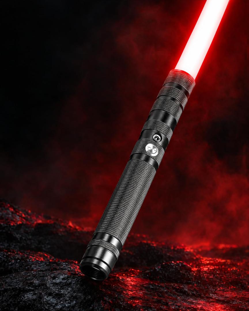 2 Pack Light Saber for Adult, Metal Hilt Toy, Costume Play Christmas Gift