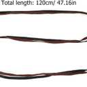 Flat Shoelaces 11 Pairs 44.8inch Athletic Flat Shoe Laces for Sneakers Sports Shoes Boots Skate Shoes, Black White Brown