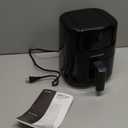 CHEFMAN 2 Qt Mini Air Fryer  Digital Space-Saving Compact Air Fryer with Nonstick and Dishwasher Safe Basket, Quick & Easy Meals in Minutes, Features Digital Timer and Shake Reminder  Black