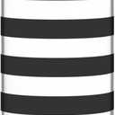Large Flower Vase Plastic Big Acrylic Cylinder Vases Black White Stripes for Centerpieces Home Decor Translucent