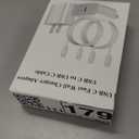 iPhone 17 16 Pro Charger Fast Charging,2Pack 20W Quick USB C Charger Block Type C Chargers Fast Charging,6FT USBC Charging Cable Cord for iPhone 17 Pro/17 ProMax/17 Air/16/16 ProMax/16e/15 Pro/15 Plus (White)