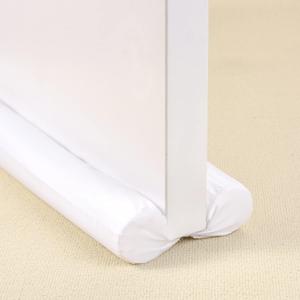 Under Door Draft Stopper White 29"-35" Noise Window Breeze Dust Air Blocker Adjustable Door Sweeps
