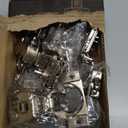 Chibery 10 Pack 1" Overlay 3D Soft Close Concealed Hinge for Face Frame Door, Smooth Slow Self Closing Hinges, Satin Nickel, Hidden 105 Open Angle Stainless Steel Hinge for Kitchen Cabinet Door