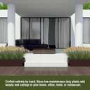 Ttranewsoo Artificial Grass, Fake Grass, Artificial Shrubs, Wheatgrass Cattails Fake Grass Decorations, Artificial Plants, Ornamental Grass, Outdoor Fake Grass, Green Leafy Decorations (12PCS)
