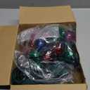 G40 LED Christmas String Lights, 50FT Christmas G40 String Lights with 27 Shatterproof G40 LED Clear Multicolor Bulbs, Outdoor Decoration Lights for Patio Backyard Roofline Garden Yard (50Feet)