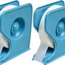 Micropore Surgical Medical Tape with Dispenser, Skin Friendly Paper, 0.5 Inch X 10 Yard, White, NonSterile, 2 Each