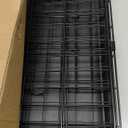 Amazon Basics Durable, Foldable Metal Wire Dog Crate with Tray, Single Door, 18 x 12.4 x 15 in, Black