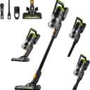 Eureka RapidClean Pro Cordless Vacuum Cleaner for Hard Floors, Lightweight Stick Vacuum LED Headlights, Convenient Stick and Handheld Vac, Green, NEC285GR