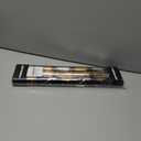 Garbendy Black Gold Foil Christmas Wrapping Paper Roll - Mini Roll - 17 inch X 120 inch Per roll - Reversible 3 Different Design with Glitter Metallic Foil Shine (42.5 sq.ft.ttl)