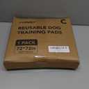 1 Pack Extra Large Washable Pee Pads for Dogs 72"x72" Reusable Dog Mat for Floor Non-Slip Waterproof Pee Pads for Dogs Fast Absorbent Pet Whelping Pads Puppy Playpen Mat for Incontinence, Housebreak