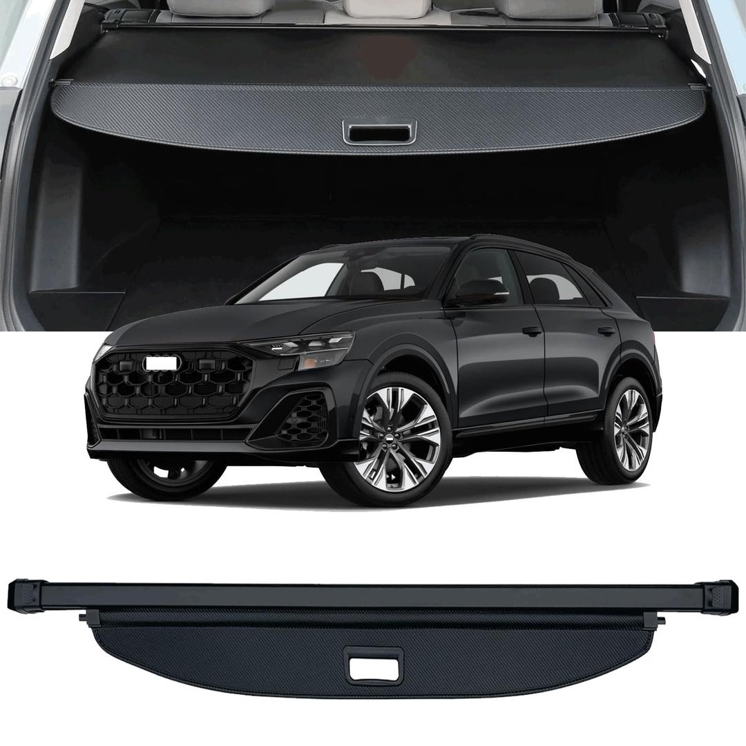 AQAE® Cargo Cover Compatible with 2025 2026 BMW X3 Trunk Cover Retractable Rear Trunk Security Cover X3 Accessories Shielding Shade Privacy Screen Cover X3 Cargo Cover