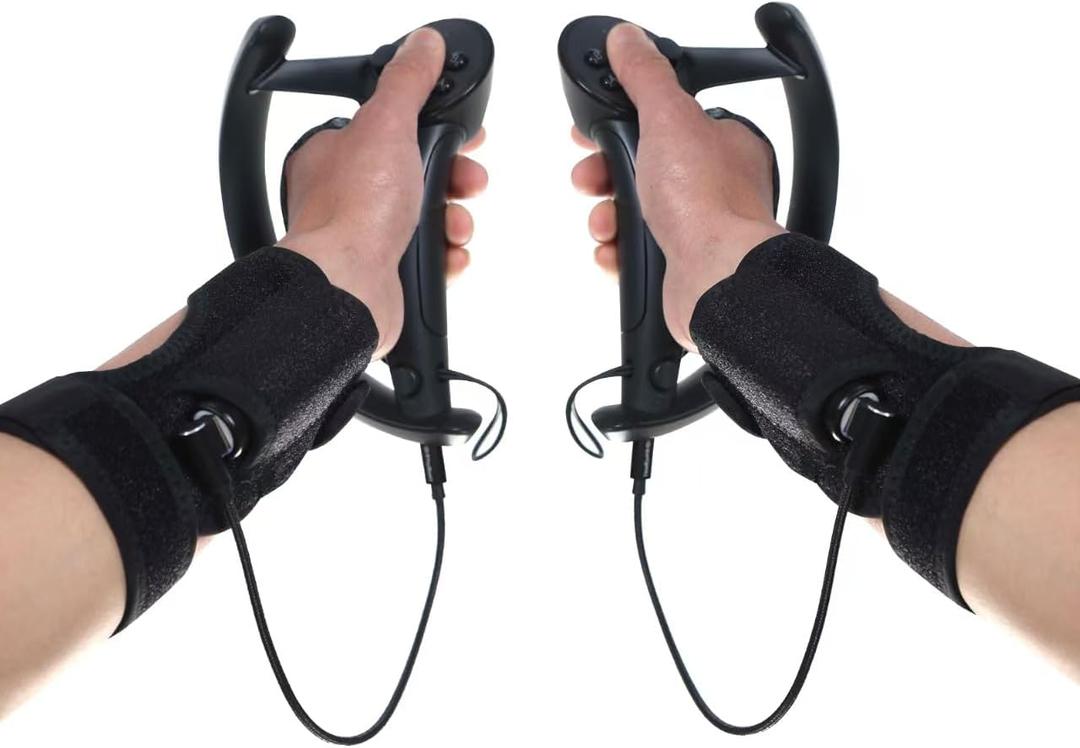 Valve Index Controller Battery Bracket to Charge VR Gamepad While Game Plays (Battery Pack Not Included)