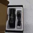 Solofish 1500lm Slidable Tactical Flashlight with Green Beam Compatible with Picatinny 21mm Width Rail for Rifle (Not for Pistol), Rechargeable Weapon Light with Strobe/Momentary/Power Indicator