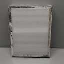 GraduatePro Shadow Box Frame 14X11 Display Case with Linen Back, Real Glass Window Door with Hinge, Picture Frame Wedding Bouquet Memorabilia Medals Photos Memory Box for Keepsakes Rustic White