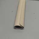 YSAGi Leather Desk Protector, Office Mat, Large Mouse Mat, Non-Slip PU Leather Blotter, Laptop Desk, Waterproof Writing Pad for Office and Home (Eggshell, 35.4" x 17")