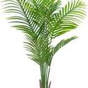 Artificial Areca Palm Plant Faux Tropical Tree 4FT, Fake Palm Tree Indoor Decor with 9Trunks for Home Office Garden Hotel Decor Gift1pack