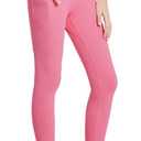 baleaf Girls' Soft Athletic Leggings (Medium, Hot Pink)