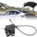 FZJDSD Trunk Lock Latch Compatible with Tesla Model S Model X 2012-2021 Replace 600665400B 6006654-00-B Rear Trunk Lid Tailgate Latch Lock